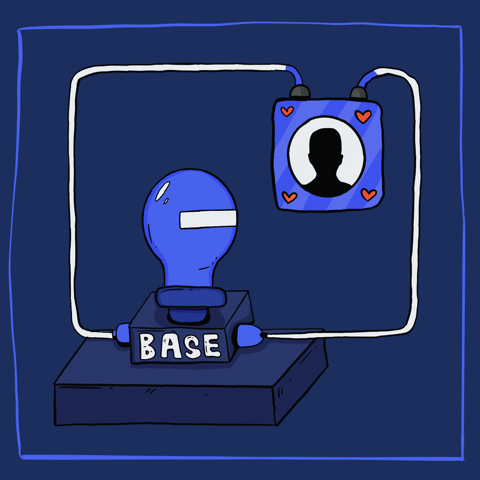 art-Connecting on Base