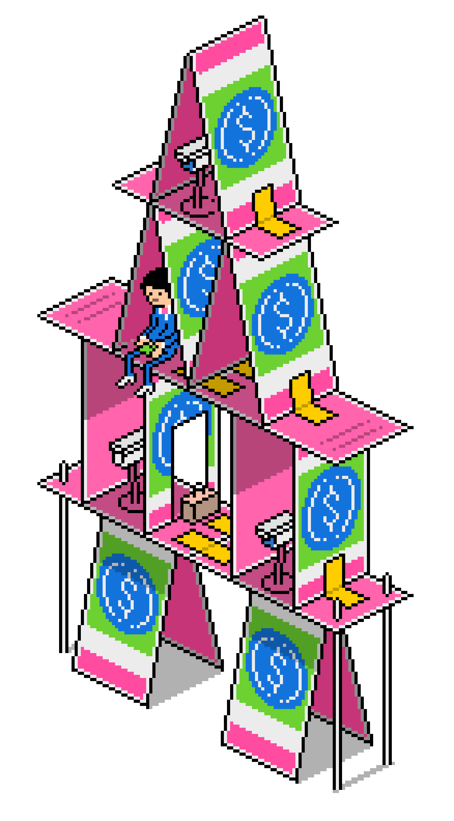 art-USDC Card Tower