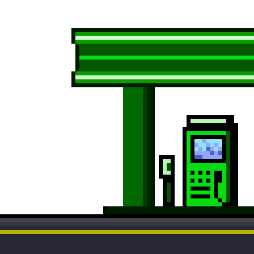 art-Cyber Gas Station 
