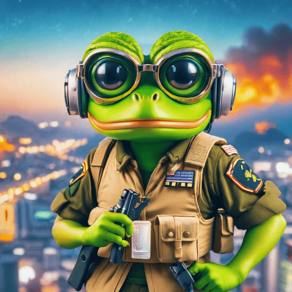 art-Cyber Pepe at War