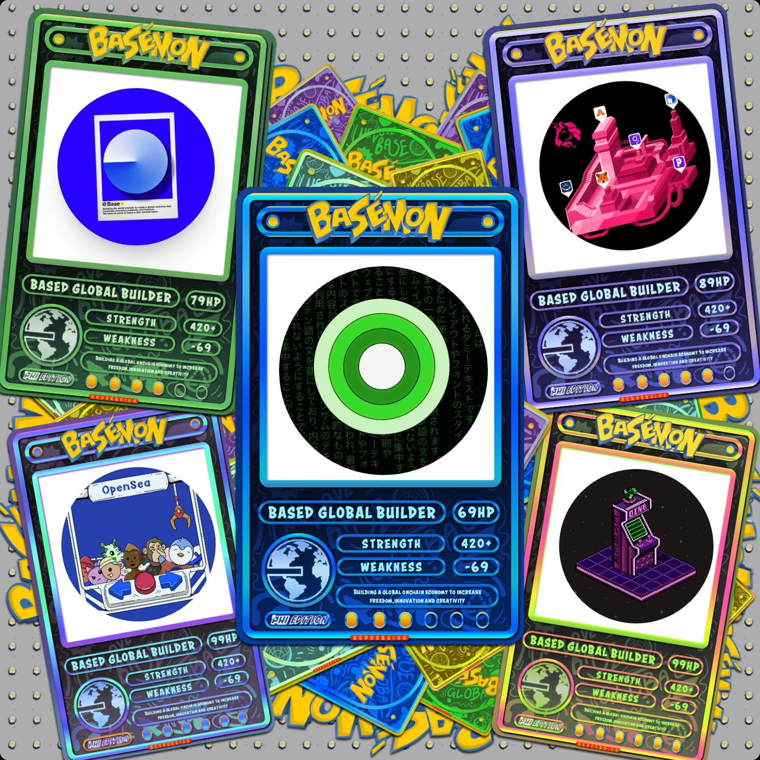 Basemon Badges Phi (Fork)