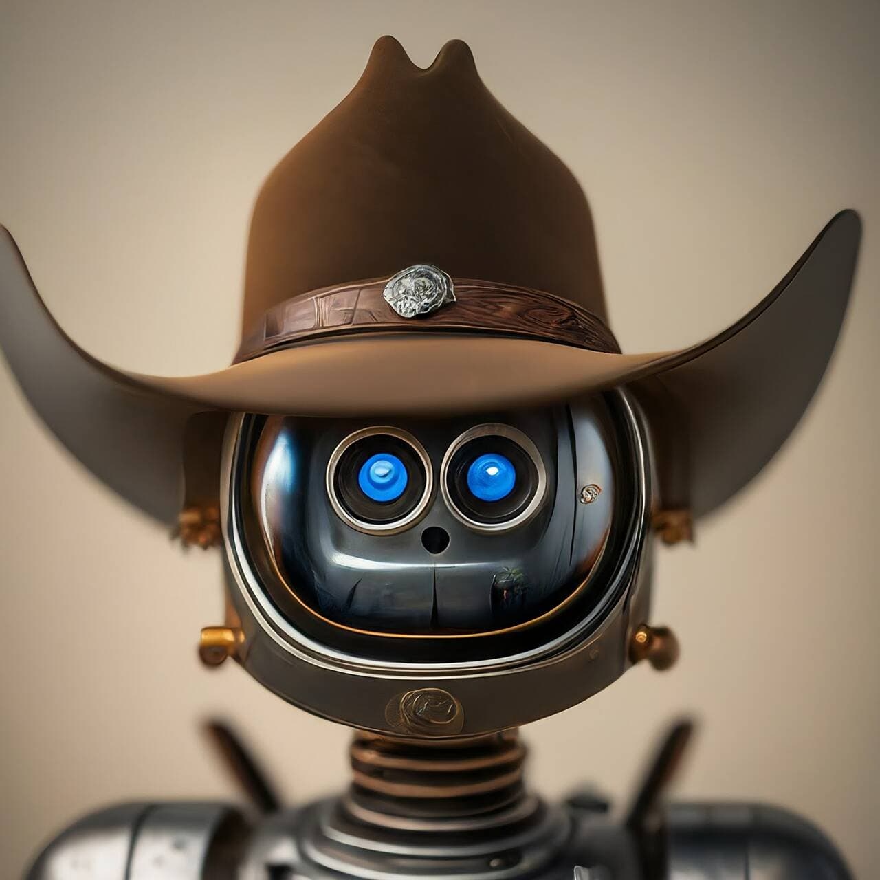 art-Robot with Hat