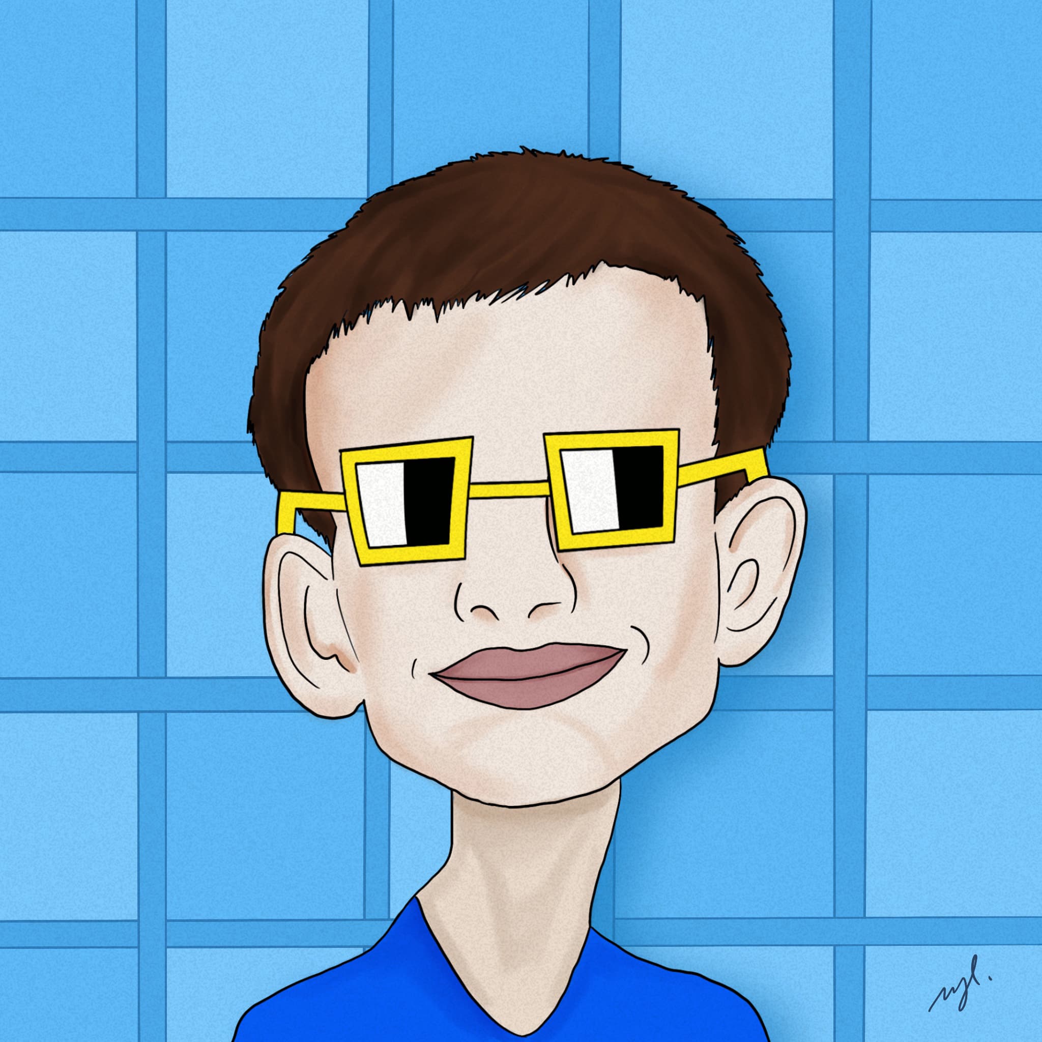 art-Yellow Noggles Vitalik