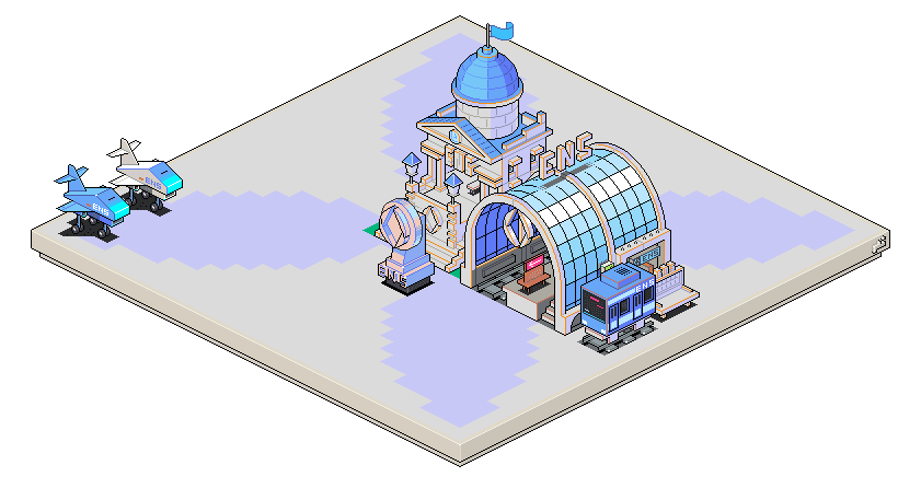the castle