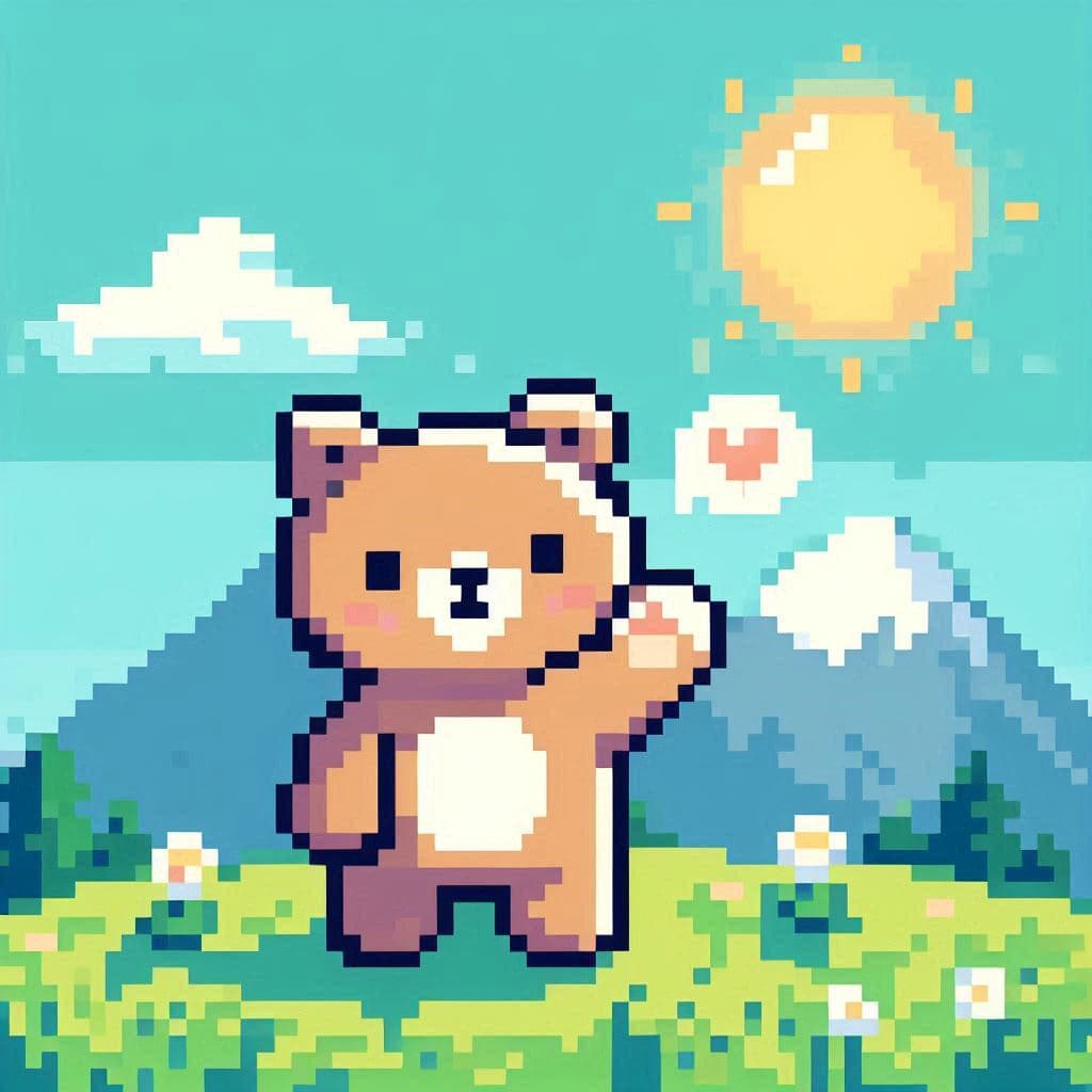 art-Phixel Bear
