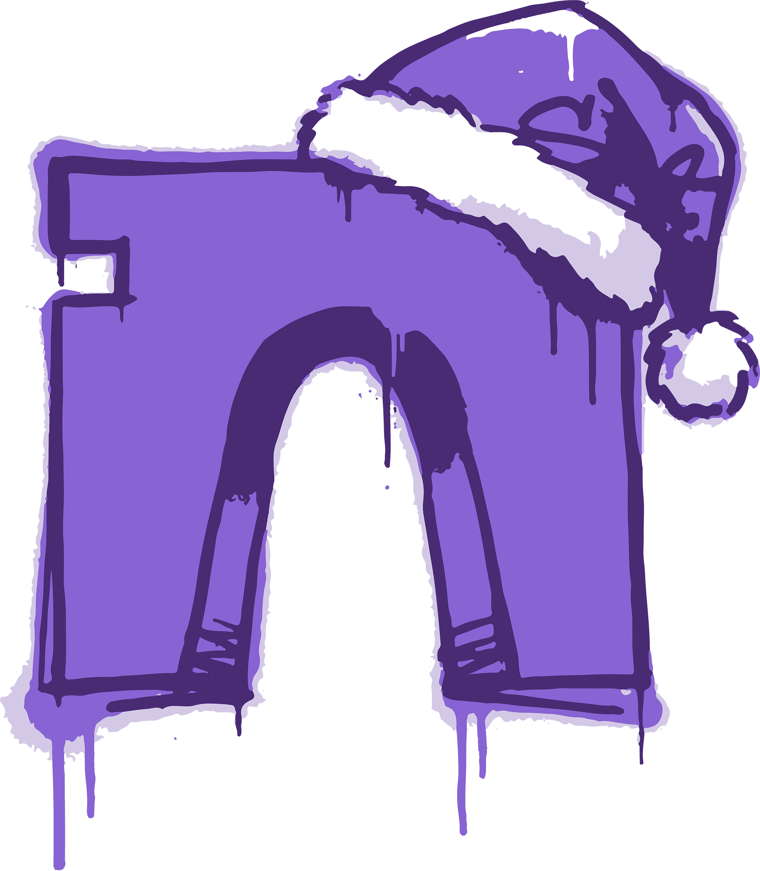 art-Christmas Farcaster Graffiti Sticker #2