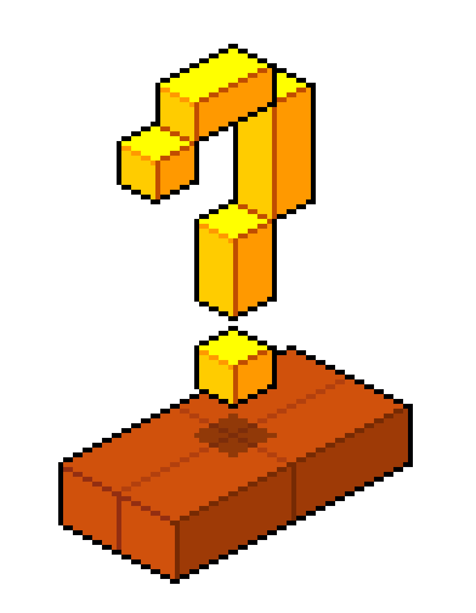 art-Wall Question Mark Small NES