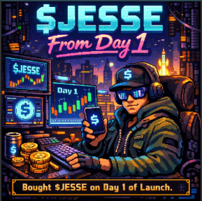 art-Diamond Hands Since Day 1: The $JESSE Story