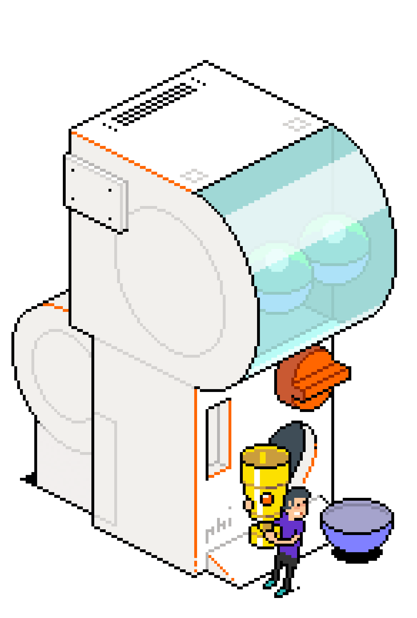 art-Building Gachapon Trophy