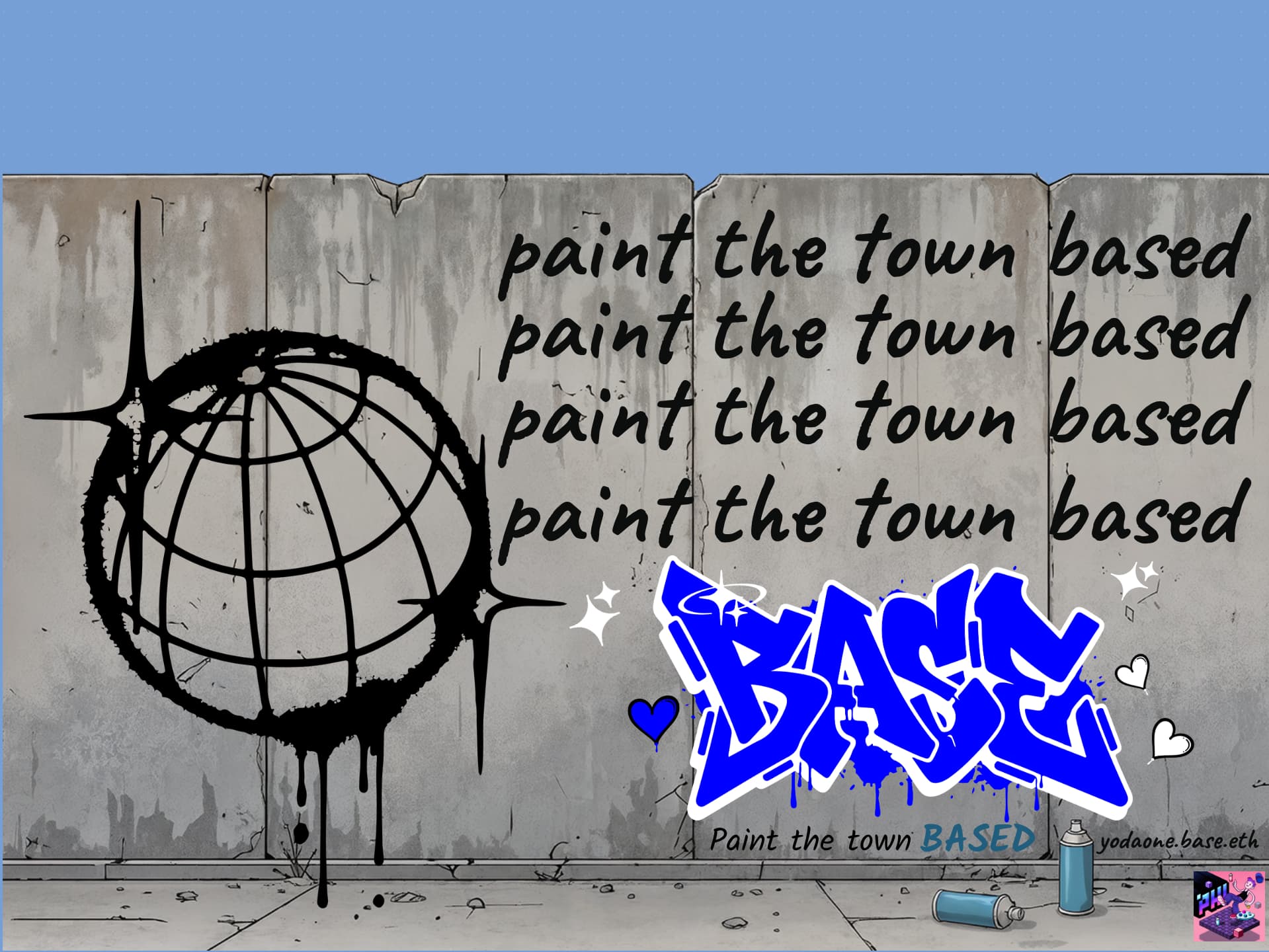 paint the town based