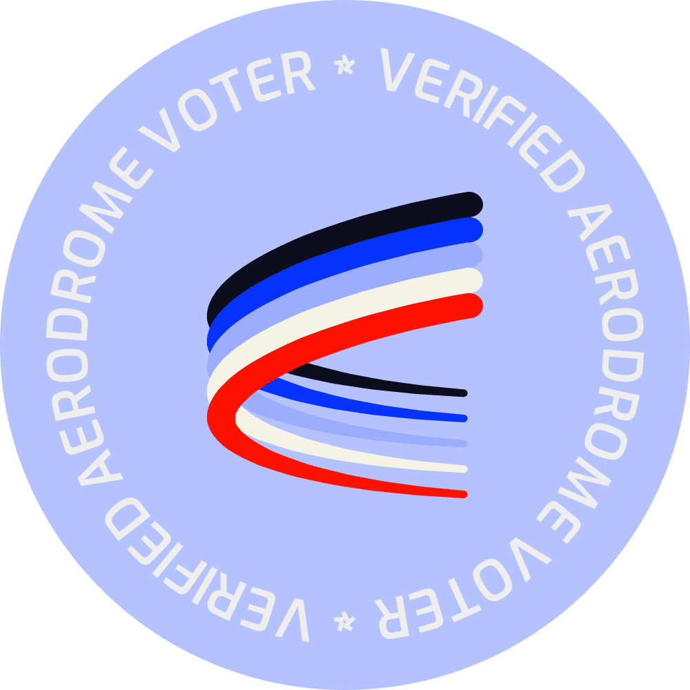 art-Aerodrone Voter Badge