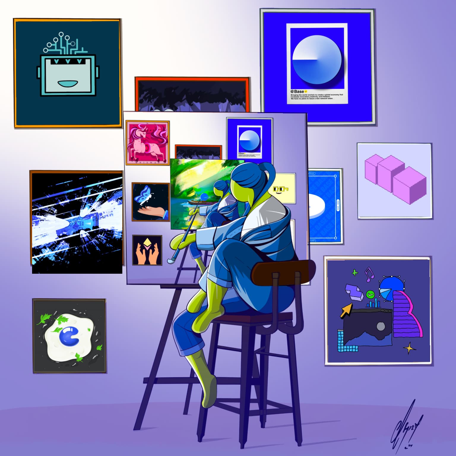 Thinking through the art