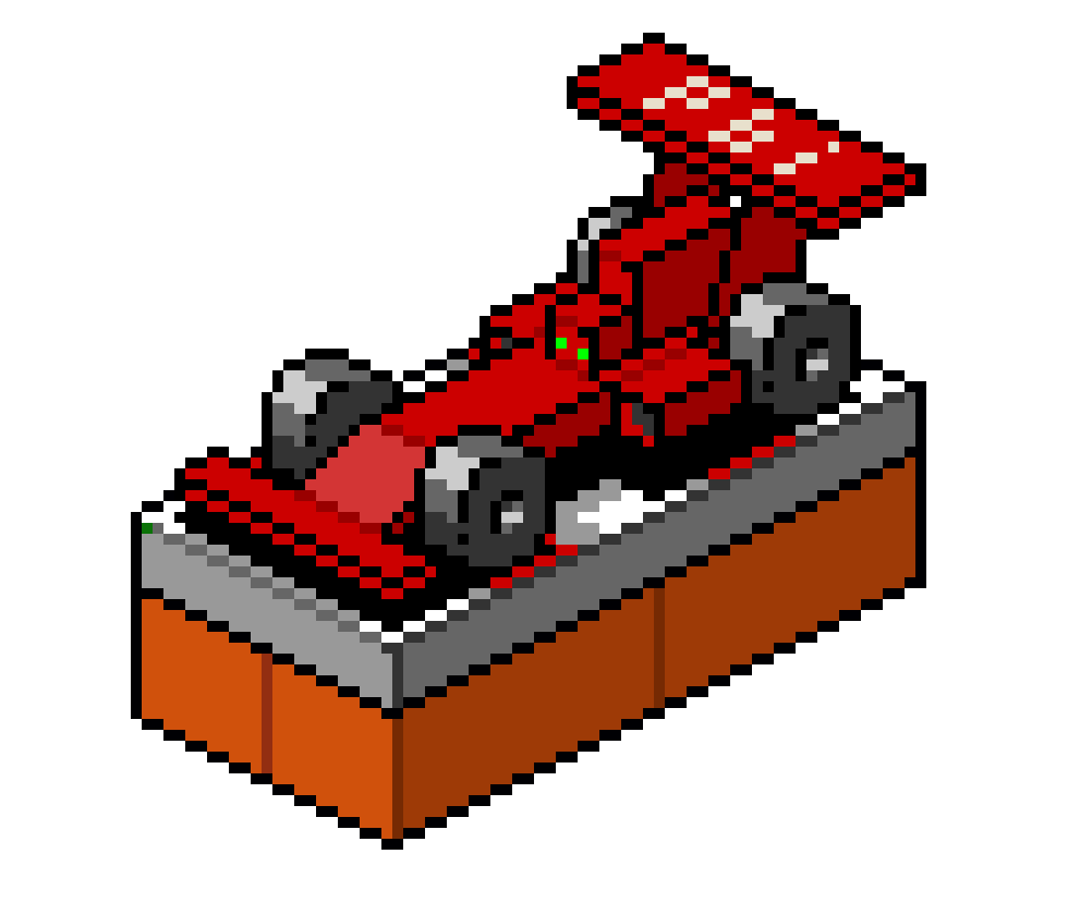 art-Wall Motif Car Red NES