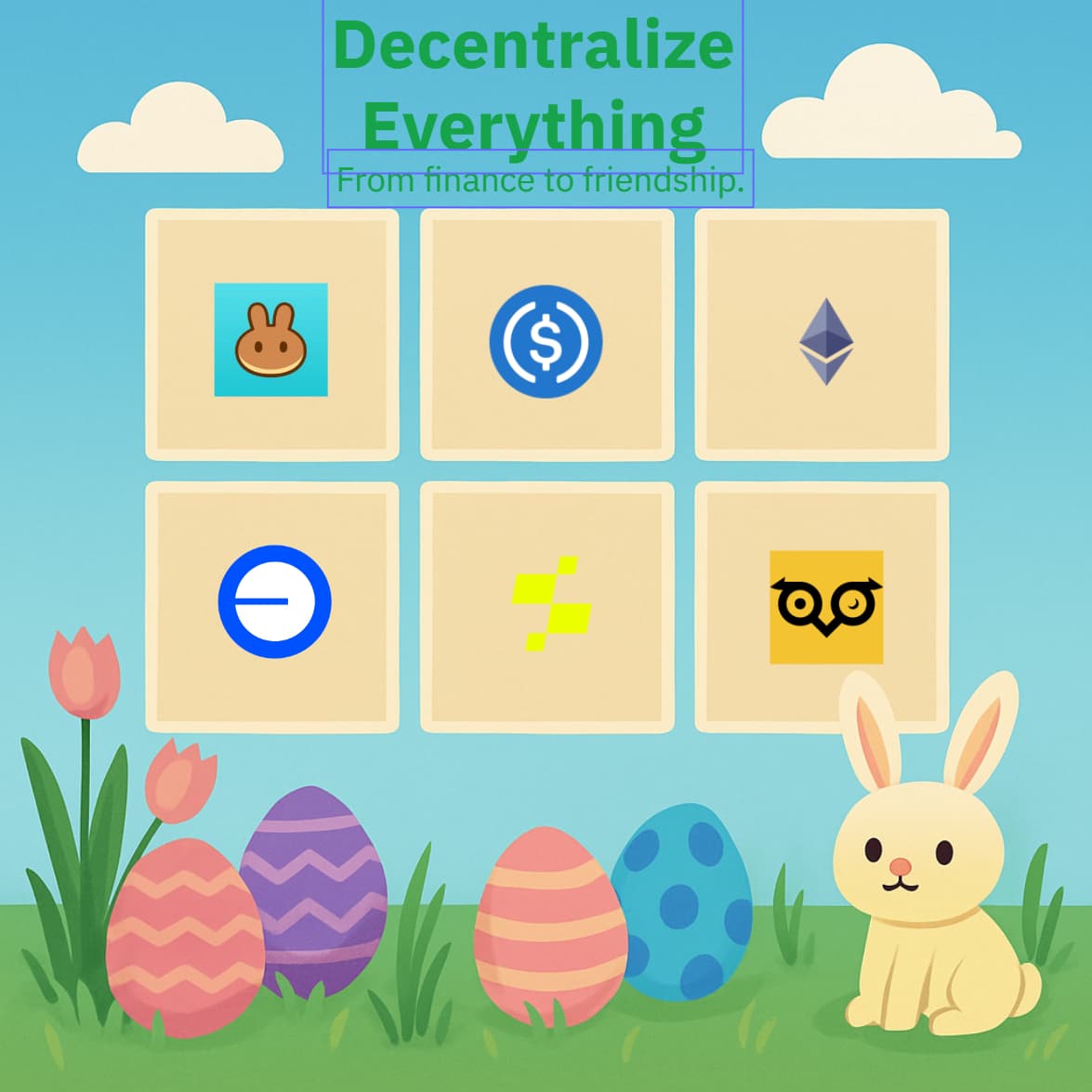 Decentralize everything