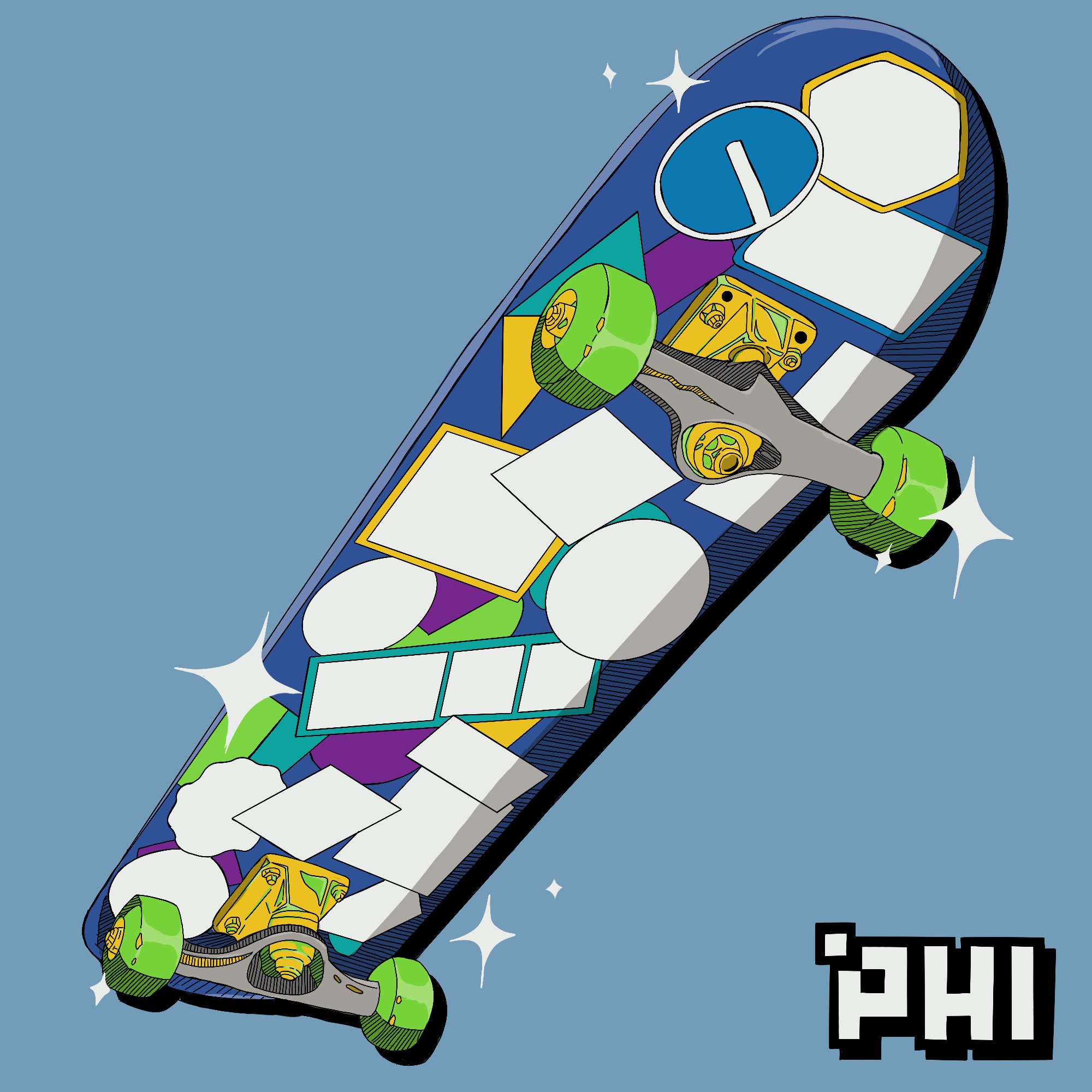 art-Phi Skateboard Flow