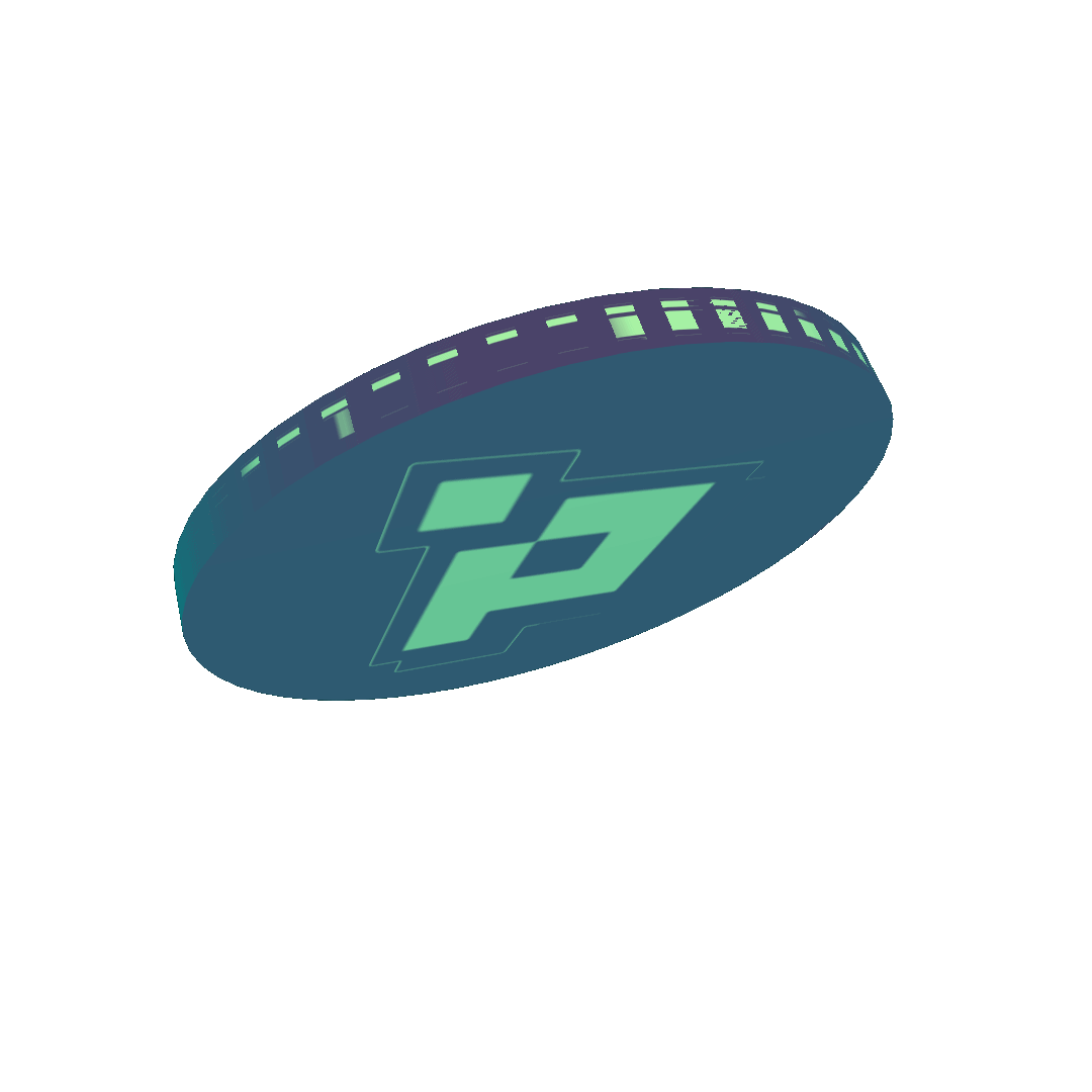 art-HolograPHIc coin