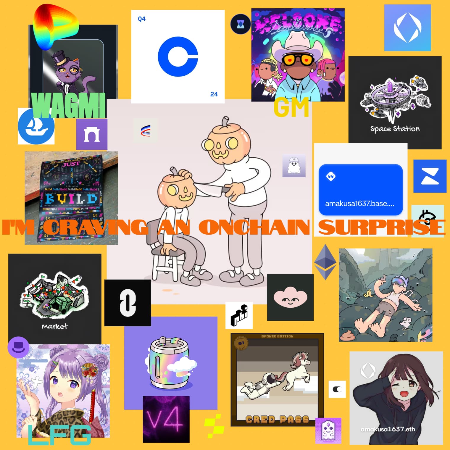 I'm craving an onchain surprise