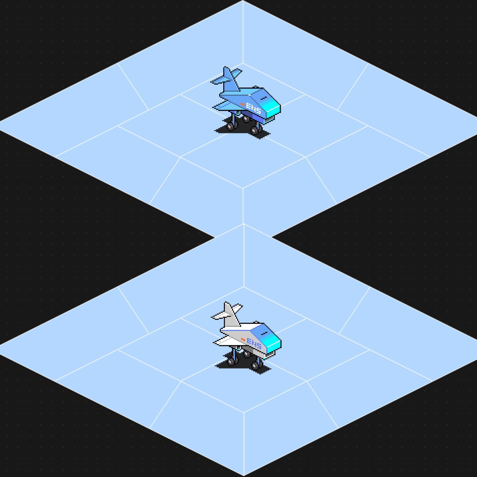 Airplans on Aerodrom