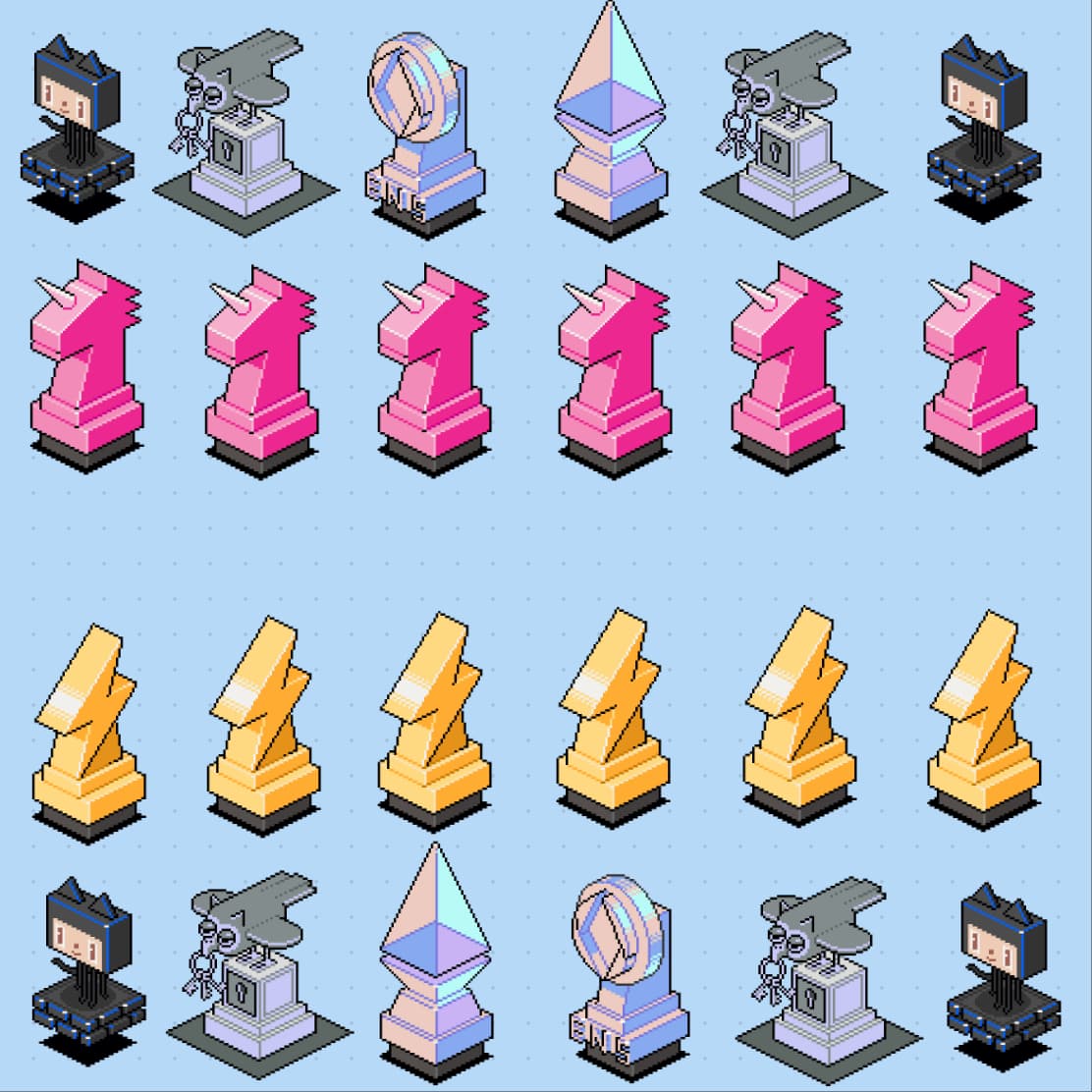 On-Chain Chess Board