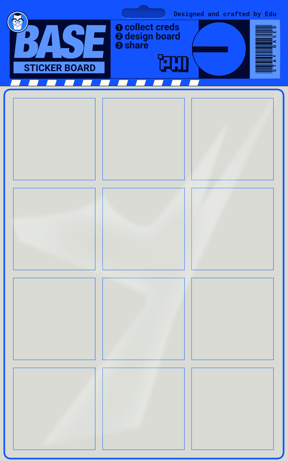 art-Sticker Sheet Backdrop