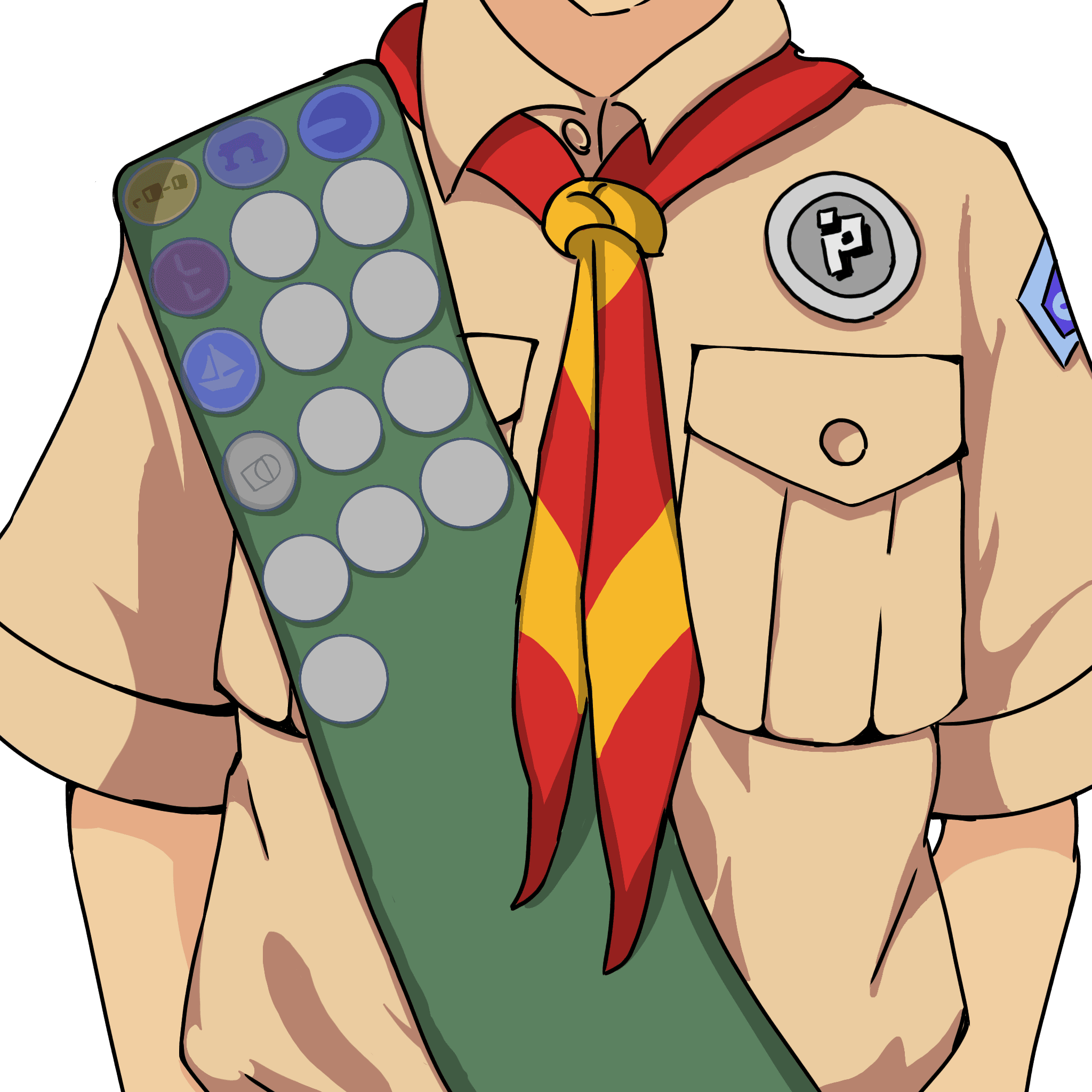 art-Scout Badge