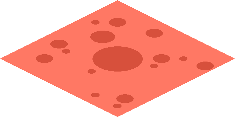 art-Red Planet Craters