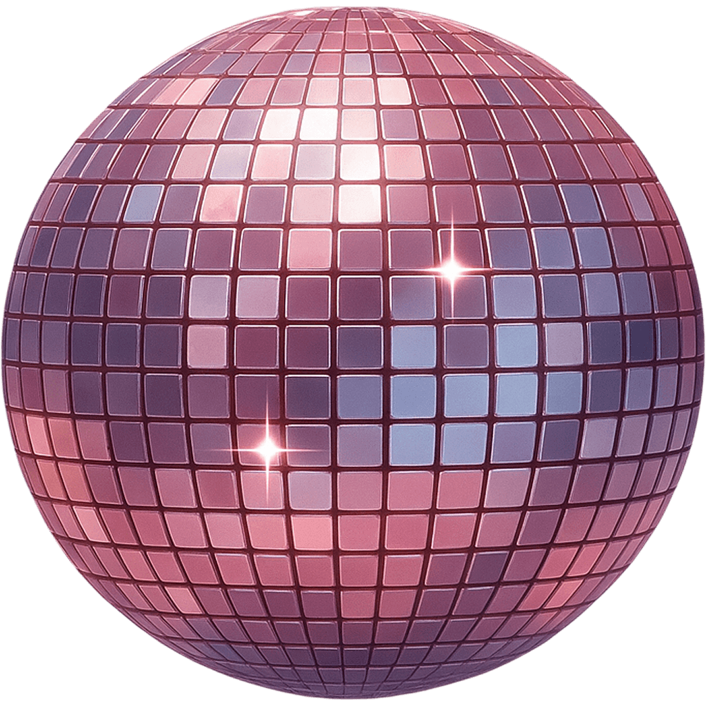 art-Glittercore Pink Disco Spark