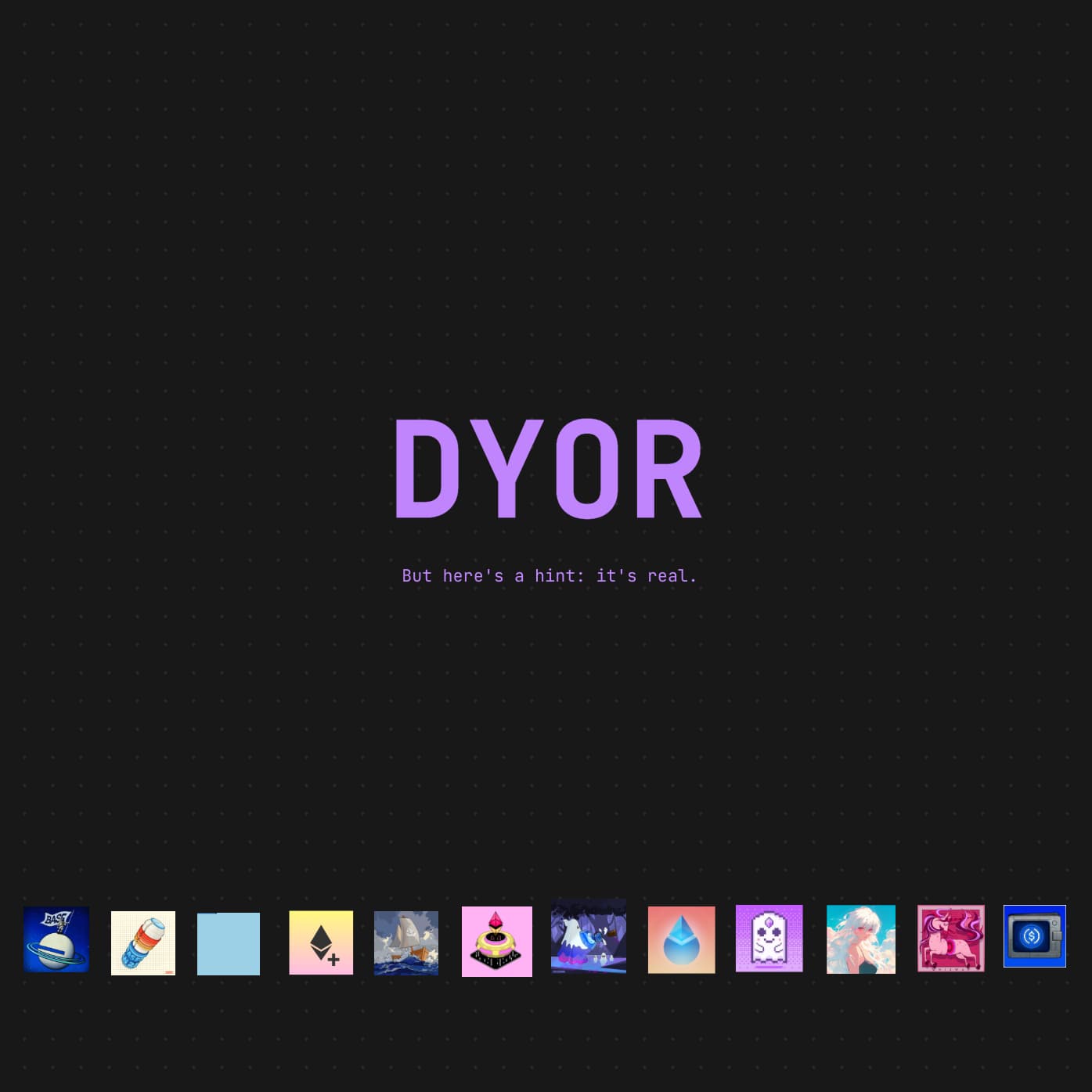 DYOR