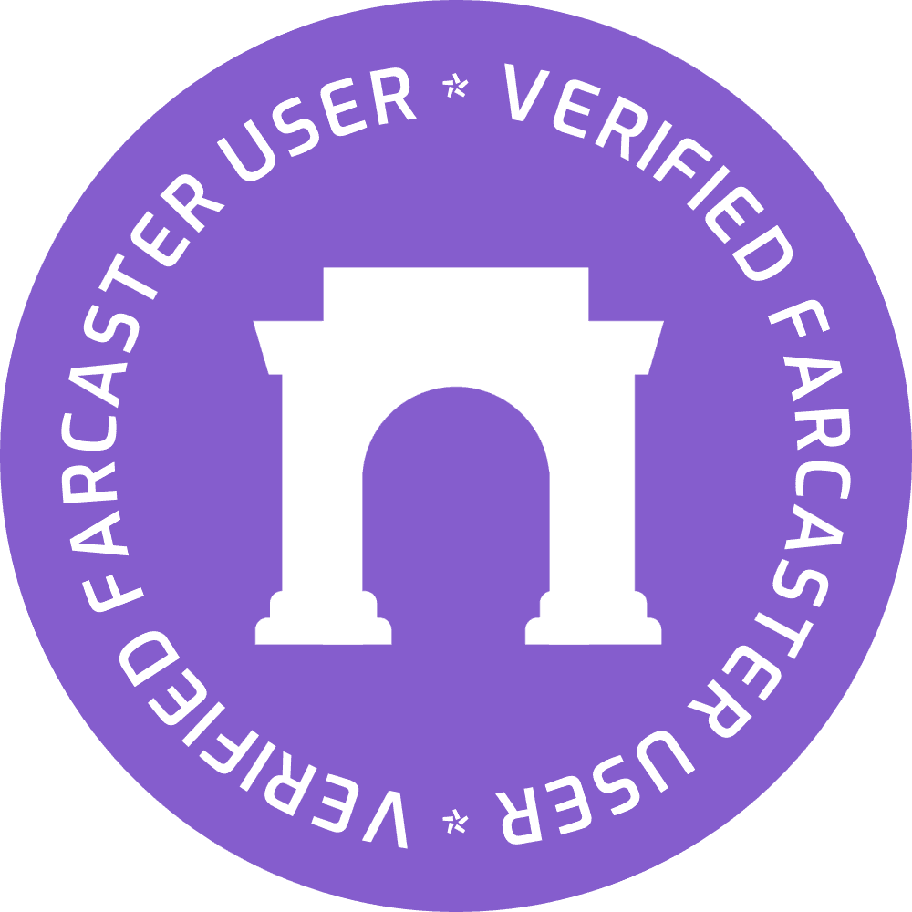 art-Verified Farcaster User Badge