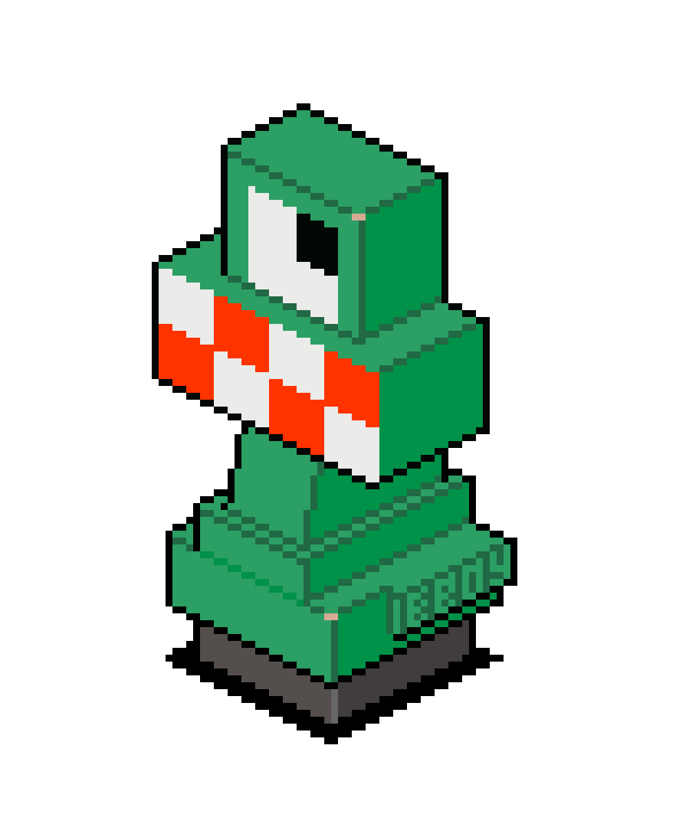 art-Chess Blockbob Green