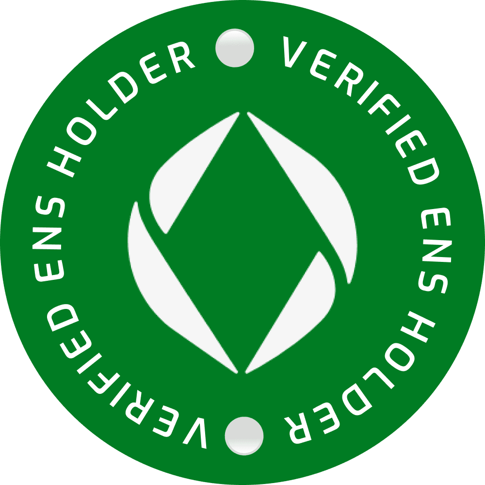 art-Verified ENS Holder Badge (Green)