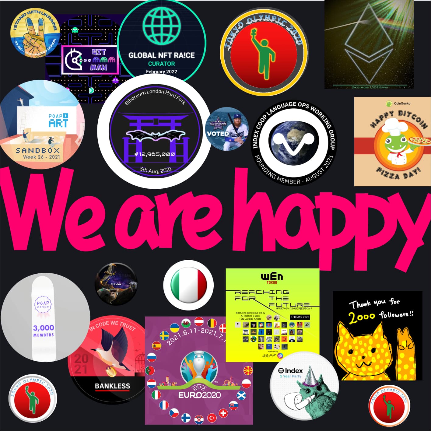 POAPs - my memories of the early days.